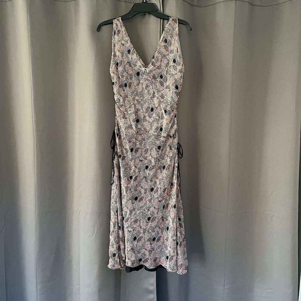 Print midi dress